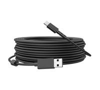 Laikoutd Cordon d ' Alimentation pour caméras de sécurité Compatibilité Universelle Cordon de Robuste avec revêtement en PVC pour Une Installation Facile Câble de pour caméras de sécurité