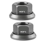 Laikoutd Écrou De Moyeu Vélo en Alliage Universel Boulons en Alliage D'aluminium pour Vélo Montagne À Pignon Fixe Installation Rapide Filetages À Haute Résistance