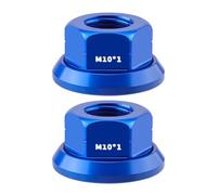 Laikoutd Écrou De Moyeu Vélo en Alliage Universel Boulons en Alliage D'aluminium pour Vélo Montagne À Pignon Fixe Installation Rapide Filetages À Haute Résistance