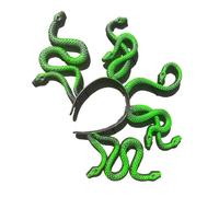 Laikoutd Elegant Snake Headbands Vintage Halloween Headpiece Masquerades Party Headgear For Women Festival Costume Carnivals Headbands