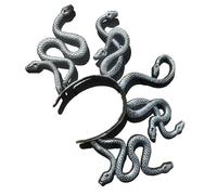 Laikoutd Elegant Snake Headbands Vintage Halloween Headpiece Masquerades Party Headgear For Women Festival Costume Carnivals Headbands