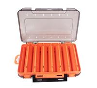 Laikoutd Étui Visible Boîte De Rangement Leurres Pêche Appâts Crochets Mallette Multi-Compartiments Double Face Boîte Matériel Organisateurs D'équipement