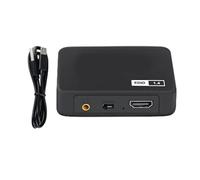 Laikoutd Extracteur De Séparateur Son HDTV 4K avec Port SPDIF 3.5mm pour Console Jeu Numérique Connexion Haut-Parleur Séparateur