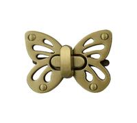 Laikoutd Fermoir Papillon En Métal Pratique Pour Sacs De Voyage Mécanisme Rapide Fonction Sécurité Améliorée Accessoire Matériel Élégant Serrure À Pour Valises