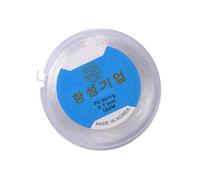 Laikoutd Fil Élastique Transparent De 100M pour La Fabrication Bijoux Extensibles avec Perles en Bois Et en Céramique Bracelets Et Colliers Fil Extensible pour La Fabrication Bijoux