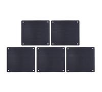 Laikoutd Filtre Anti-poussière De Ventilateur en PVC 5 Pièces pour Boîtier D'ordinateur Couvercle en Maille Découpable 12/14/9/8/7cm Plumeau Filtres Anti-poussière