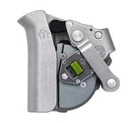 Laikoutd Fourniture De Sécurité D Résistante Intempéries Texture en Acier Inoxydable Adaptée À L'exploration Souterraine Et Angles Élevés Descendeur De Sécurité pour Le Travail À Haute