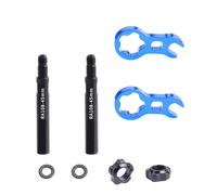 Laikoutd L'outil D'extension De en Alliage Deeply Rims Libère pour Les Pneus Vélo s'adapte À La Conception À Haute Résistance Expérience Pompage en Douceur Extension Valves Vélo