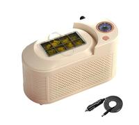 Laikoutd Machine Glace Portable Semi-Conductrice À Faible Bruit pour Le Camping Ménage Glaçons Multifonctionnels Moullon Glace Portable