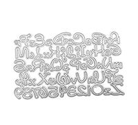 Laikoutd Matrices De Découpe Chiffres Pochoir Gaufrage en Acier Carbone pour La Fabrication Cartes Cadeaux Bricolage Scrapbooking Albums Photos Number Cutting Dies