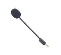 Laikoutd Microphone pour Casque de Jeu, Perche antibruit détachable de 3.5mm, Casque de Jeu à Perche antibruit Amovible