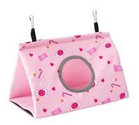 Laikoutd Nid D'oiseau Chaud d'hiver Hamac Suspendu pour Perroquet Lit en Peluche Cage À Perruches Refuge Dormir Balançoire Calopsittes Conures Balançoire Animal De Compagnie en