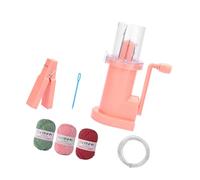 Laikoutd Outil De Tissage Bracelets Tricot Cordon avec Aiguille Fil Machine Moulin À Tricoter Manuelle pour Bracelets Ensemble Tresse Fil