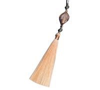 Laikoutd Pendentifs traditionnels faits à la main avec pampilles ethniques en polyester pour accessoires de téléphone