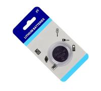 Laikoutd Piles Bouton Lithium Haute Capacité 2032 3V Batterie CR2016 Sources d'alimentation CR2025 pour Gadgets Électroniques Usage Domestique