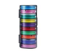 Laikoutd Planche De Rangement Ligne Pêche Boîte Principale Planche D'enroulement Organisateurs Cordons D'outils Accessoires Boîte Bobine Principale en Silicone