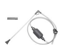 Laikoutd Pompe À Siphon Automatique Échangeur d'eau pour Aquarium Réservoir De Poissons Aspiration De Toilettes Pompe À Siphon Automatique