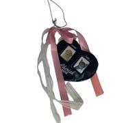 Laikoutd Porte-clés en forme de cœur avec pendentif en forme de cœur pour toutes les occasions