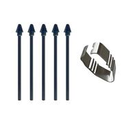 Laikoutd Recharges de Stylo avec Clip pour Stylets Tab S11 / S11Ultra, Fixation de Conception Portable pour Artistes, Pointe de Remplacement, 5 pièces