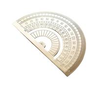 Laikoutd Règle D'échelle De Géométrie Outil Dessin Peinture Rapporteur Dessin en Laiton Règle Triangulaire Vintage pour L'école Et Le Bureau pour L'école Et Le Bureau