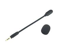 Laikoutd Remplacement du Microphone pour Casque de Jeu 3, 5 mm, Suppression du Bruit détachable, Perche de Microphone Amovible pour à Perche antibruit