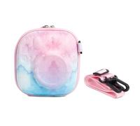 Laikoutd Sac pour appareil photo en EVA pour Mini7+/8/9/12/40 appareils photo Messengers Bag Case Fashion Transports Case Slings Sacs à dos, Bleu pastel