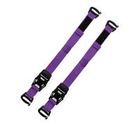Laikoutd Sangle de Bagage réglable, 2 Paquets, avec Boucles sécurisées pour Le Voyage, Sangle de connecteurs réglables