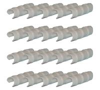 Laikoutd Supports De Tuyaux Durables 20 Paquets Boucles Film Clip Plomberie Professionnel pour L'amélioration L'habitat Stabilisateurs Tuyaux Industriels