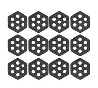 Laikoutd Surfboards Grip Pad Confortable Durabilité Hexagonal Surfs Tractions Pad pour diverses Conditions d ' Eau Antidérapant Wakeboard Accessoire