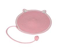 Laikoutd Tapis De Sommeil Multifonctionnel pour Animaux De Compagnie Lit À Gratter Chats Rond Le Jeu