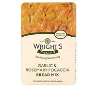L'ail et romarin Focaccia Mix de Wright (de 500g) - Paquet de 6
