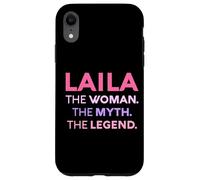Laila The Woman The Myth Legend Nom personnalisé Femme Coque pour iPhone XR