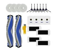 Laimaiou Kit d'accessoires pour ECOVACS DEEBOT T30 Pro Omni / T30 Omni Robot Aspirateur Pièces de rechange 20 Packs 2 Brosses principales, 4 Filtres, 6 Brosses latérales, 4 Serpillière, 4 Sacs