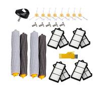 Laimaiou Kit d'accessoires pour iRobot Roomba 981 971 960 966 980 985 805 860 870 871 880 890 Pièces de Rechange pour aspirateur Robot 26 Pack extracteurs et Filtre et Brosse latérale