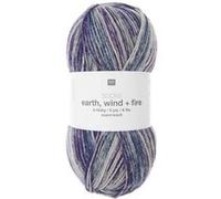 Laine à chaussette Socks Earth Wind + Fire 6 fils - Rico Design(...) - 02 Violet Sky 02 Violet Sky G