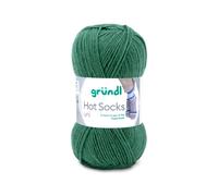 Laine À Chaussettes À Tricoter Hot Socks Uni - Grundl - Certifiée Oeko-Tex. Color : 22 Vert Vert