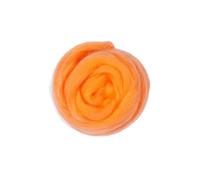 Laine à feutrer à l'aiguille Feutrage aiguille, laine douce mèche, fibre artisanale, idéal fleurs, animaux, poupées, couture, feutrage humide, projets bricolage créatifs(33,50g)