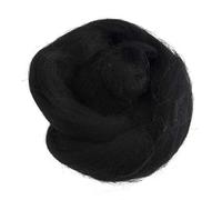 Laine à feutrer naturelle, 10g, Noir
