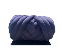 laine à tricoter 1 kg (1000 g) de laine super velours épaisse et volumineuse, en sachet blanc, idéale for le tricot à la main, les loisirs créatifs, couvertures douces tapis(Blue2 1kg)