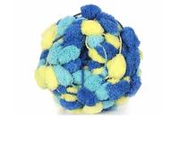 laine à tricoter 130 g/lot de laine à pompons couleurs variées for chapeaux, poupées, gants et couvertures petit prix. Pelote for tricot(10 Bright Blue)