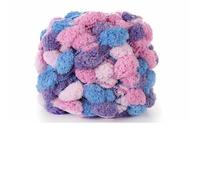 laine à tricoter 130 g/lot de laine à pompons couleurs variées for chapeaux, poupées, gants et couvertures petit prix. Pelote for tricot(12 Colourful Purple)