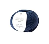 Rico Design Laine à tricoter Essentials Mega Wool Chunky 12 Bleu
