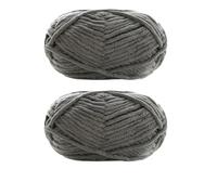 Laine à Tricoter Fil de velours épais 2 pièces x 50g, fil à tricoter fait à la main for bricolage(2pcs 15)