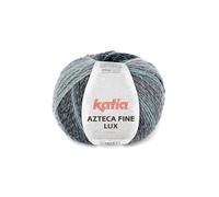 Laine AZTECA FINE LUX Katia 405 Bleu multi