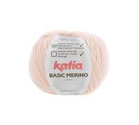 Laine BASIC MERINO, Katia 87 Rose pastel