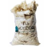 Laine brute de mouton de 0,5 kg avec débris pour rembourrage, oreiller, coussin, jouets, sèche-linge, poupées, feutrage, aiguille, travaux manuels, isolation en laine