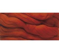 Laine Cardée Mérinos Rouge 50 G