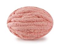 Laine Chenille Crochet 1 pelote de 250 g grosse laine chenille multicolore for tricot et crochet, idéale for couverture, coussin écharpe. Fil épais, doux chaud(Tran-Red)
