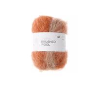 Laine Creative Brushed Wool - Fil Brossé Dégradé 100g - 04 Coucher de Soleil