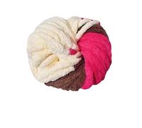 Laine Crochet Epaisse 2 CM Chunky Yarn Gauge 7 Plush Jumbo Thick Bulky for Crochet Bed Arm Knitting Throw Blanket(27)